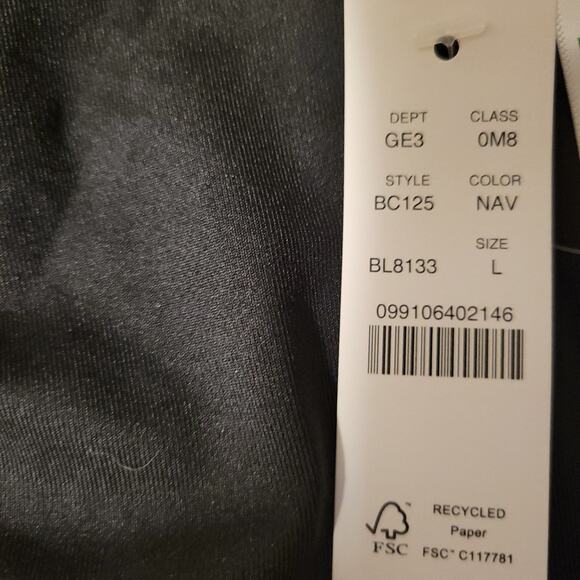 NWT J.Crew Curved Waist Cheeky Bikini Bottom Vacation Summer Beach Swim Size L - Picture 3 of 6